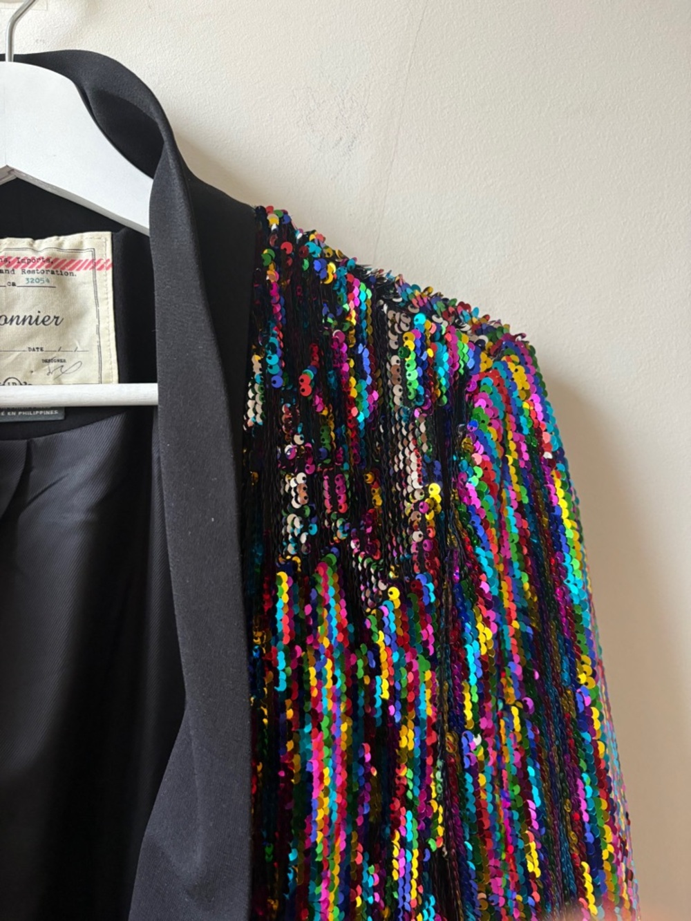 Anthro Cartonnier Sequin Blazer - Picture 8 of 14